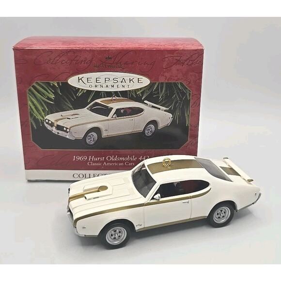 1997 Hallmark Ornament 1969 Hurst Oldsmobile 442 Classic American Cars New U12 - Picture 1 of 9